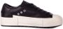 Philippe Model Lage Haute Sneakers Effen Patroon Veters Black Dames - Thumbnail 29