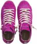 Philippe Model Fuchsia Suède Hoge Sneakers Pink Dames - Thumbnail 9