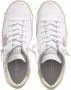 Philippe Model Prsx Witte Sneakers met Verouderd en Slangeneffect White Dames - Thumbnail 36