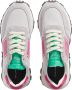 Philippe Model Vintage Running Sneakers Grijs Fuchsia Gray Dames - Thumbnail 9