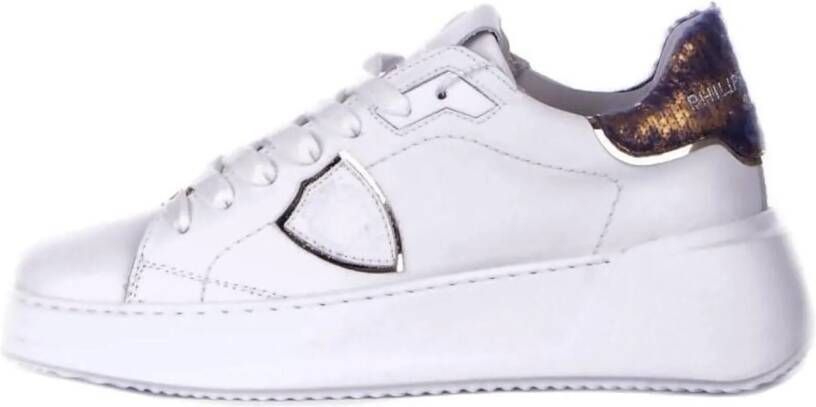 Philippe Model Low-Top Sneakers White in wit