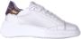 Philippe Model Sneakers van kalfsleer met metallic hiel White Dames - Thumbnail 14