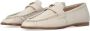 Pinko Beige Leather Loafers in beige - Thumbnail 3