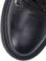 Pinko Boots Black Leather Ankle Boots With Beige Shearling Det in zwart - Thumbnail 3