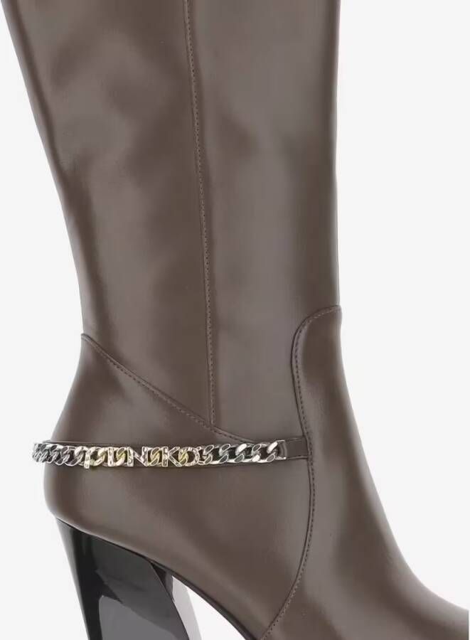 pinko Boots Purple Boots 03 in bruin