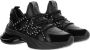Pinko Low-Top Sneakers Sole Black Sneakers With Textured Accents in zwart - Thumbnail 3