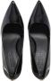 Pinko Zwarte Leren Pumps voor Vrouwen Black Dames - Thumbnail 8