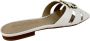 Pinko Witte Leren Sandalen Lente Zomer Collectie White Dames - Thumbnail 32