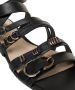 Pinko Slippers & Mules Leather sandals 'Marli' in zwart - Thumbnail 5