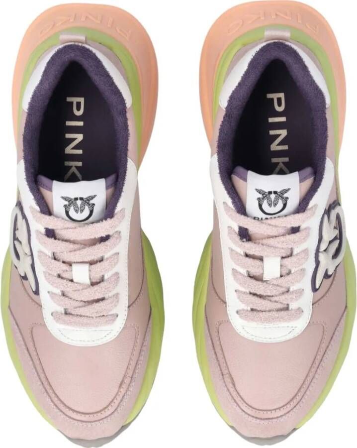 pinko Low-Top Sneakers Dames Sneaker in bruin
