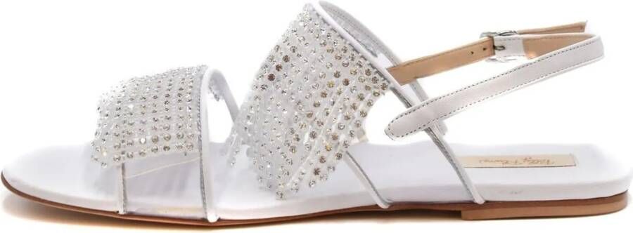 POLLY PLUME Sandalen Sandals White in wit