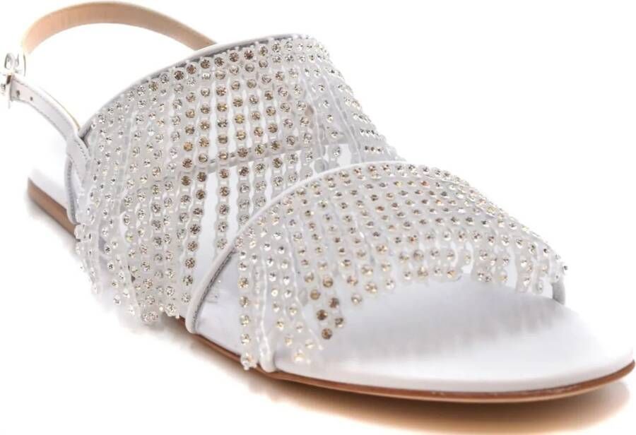 POLLY PLUME Sandalen Sandals White in wit