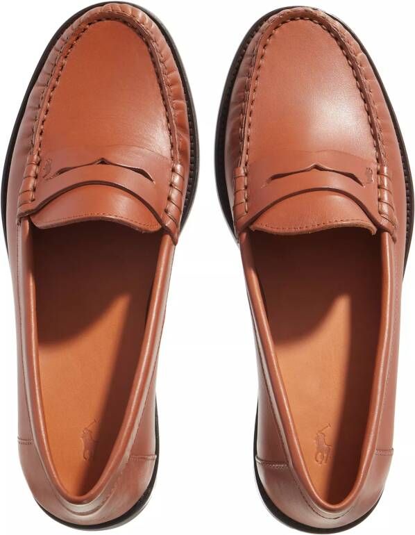 Polo Ralph Lauren Loafers & ballerina schoenen Polo Loafer Flats in bruin