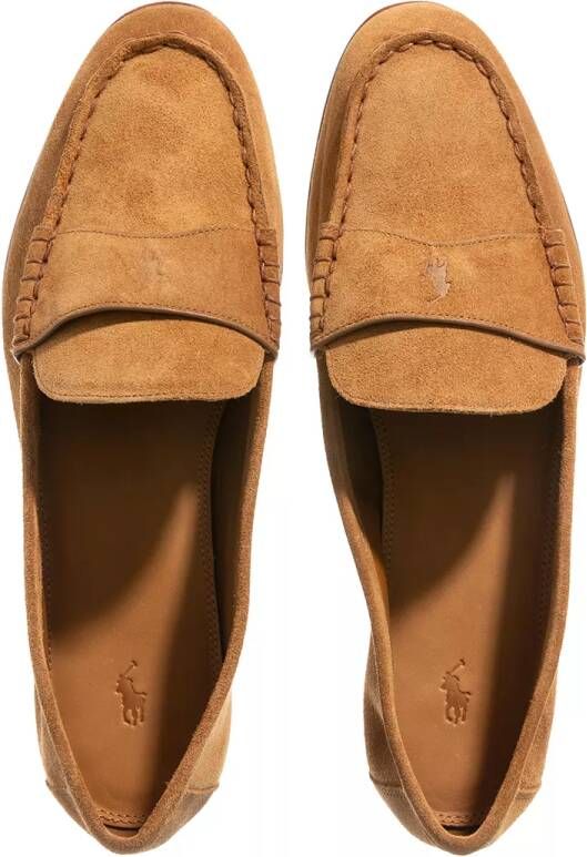 Polo Ralph Lauren Loafers & ballerina schoenen Soft Loafer in bruin