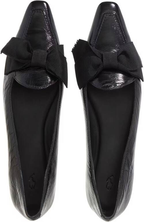 Polo Ralph Lauren Loafers Tux Pnt Lfr-Flats-Loafer in zwart