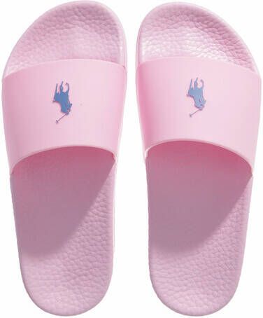 Polo Ralph Lauren Sandalen Eva Pool Slide in roze