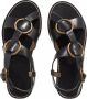 Polo Ralph Lauren Sandalen Plo Rng Flat Sandal in zwart - Thumbnail 2