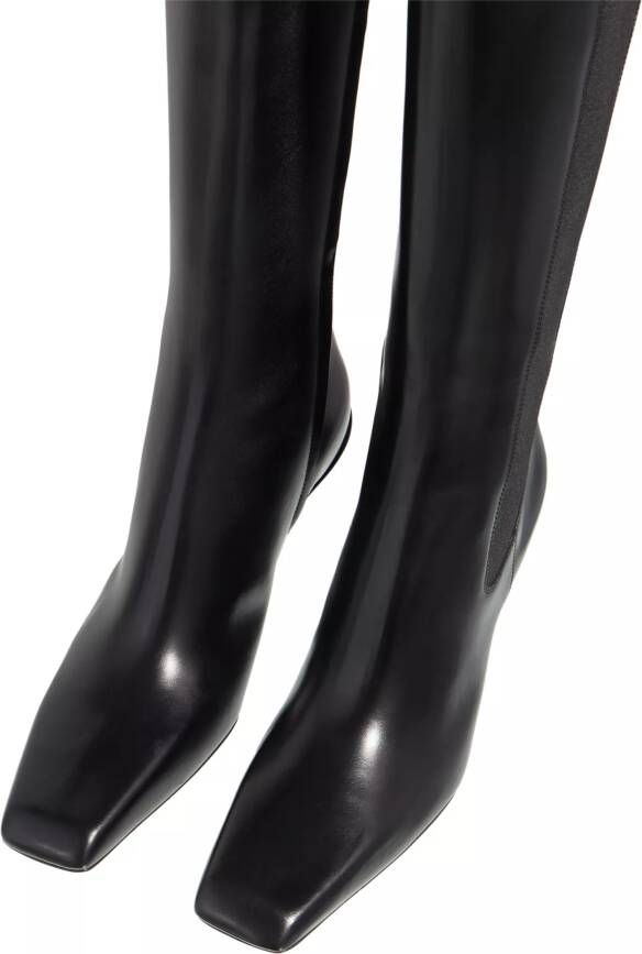 Prada Boots & laarzen Leather Boots in zwart
