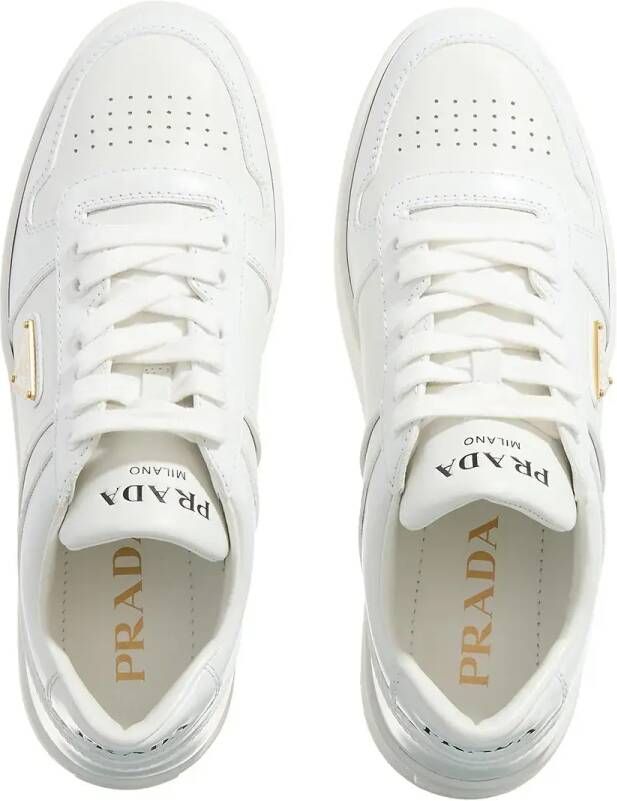 Prada Low-Top Sneakers Downtown Bold Sneakers in wit