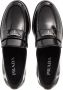 Prada Loafers Logo Plaque Loafers in zwart - Thumbnail 2