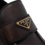 Prada Loafers Triangle Logo Loafer in bruin - Thumbnail 3