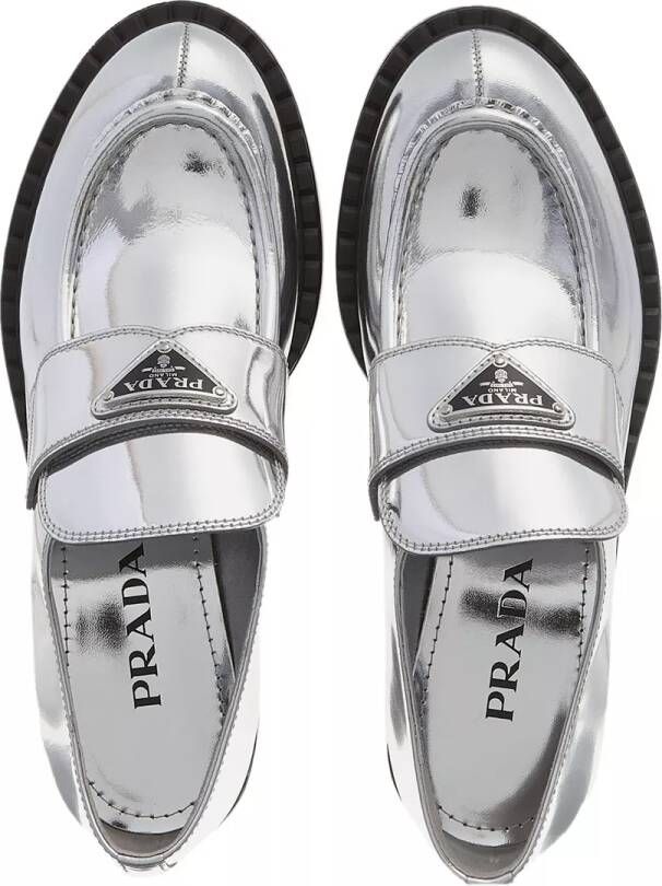 Prada Pumps & high heels Loafers in zilver