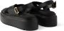 Prada Sandalen Crisscross Black Sandals in zwart - Thumbnail 2