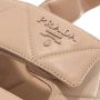 Prada Sandalen Sandali Monolith in beige - Thumbnail 3