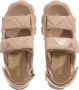 Prada Sandalen Sandali Monolith in beige - Thumbnail 4