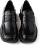 Prada Sole Black Flat Shoes With Glossy Finish And Moder in zwart - Thumbnail 7