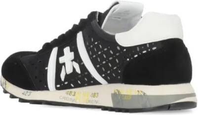 Premiata Low-Top Sneakers Black Lucyd 7414 Sneakers in zwart