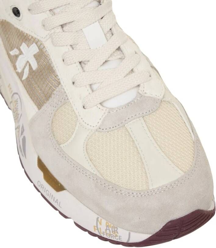 Premiata Low-Top Sneakers Mased Sneakers in beige