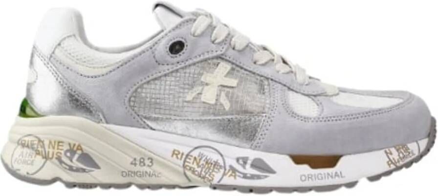 Premiata Low-Top Sneakers 'Mase' in grijs