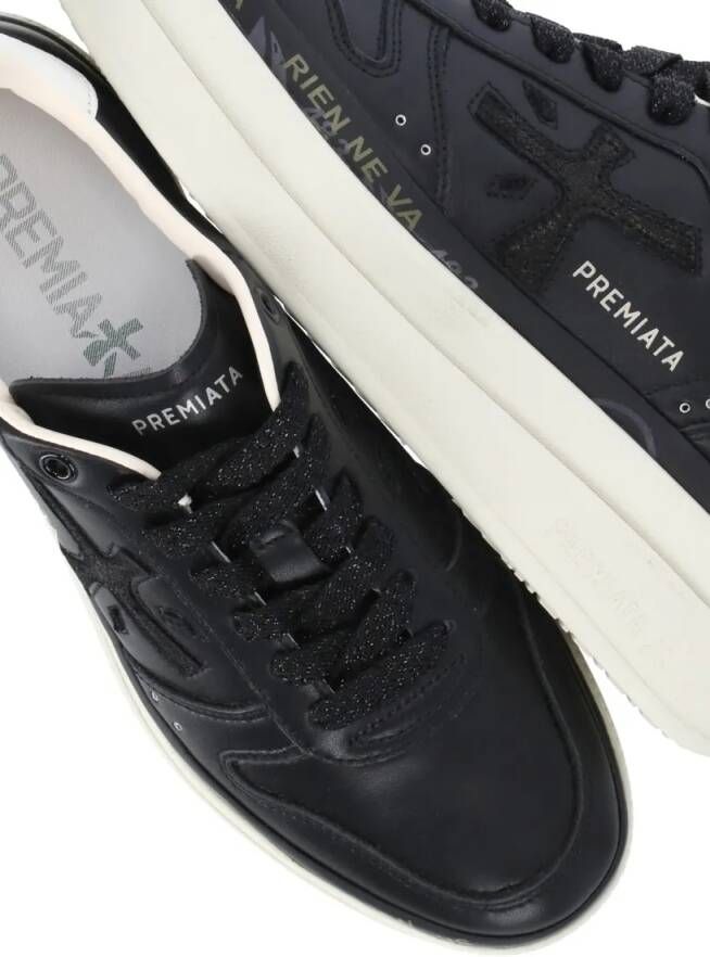 Premiata Low-Top Sneakers Micol 7014 Sneakers in zwart