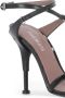 Premiata Sandalen Black Polished Leather Sandals in zwart - Thumbnail 4