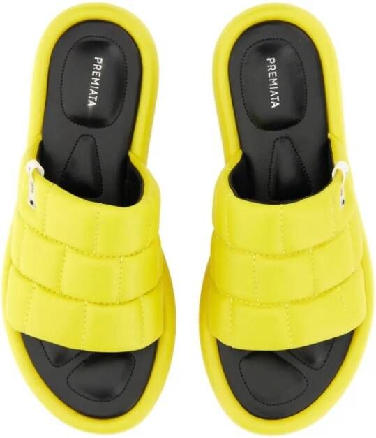 Premiata Sandalen Nappa Sandal in geel