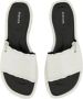 Premiata Sandalen White Slide Sandal With Lamb Leather Upper in wit - Thumbnail 2