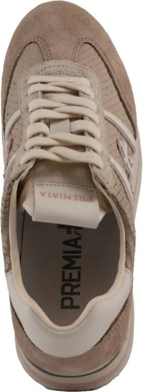 Premiata Low-Top Sneakers Beige in beige