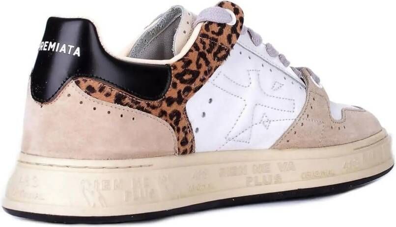 Premiata Low-Top Sneakers 'Quinn' in wit
