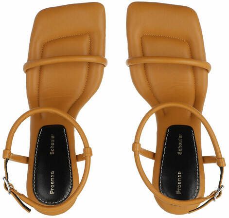 Proenza Schouler Pumps & high heels Cecil Padded Ankle Strap Sandal in oranje