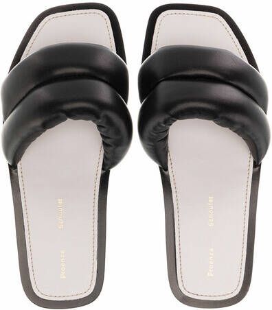 Proenza Schouler Slippers & Mules Puffy Slide in zwart