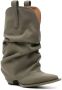 R13 Boots Low Rider Slouchy Cowbody Boots in groen - Thumbnail 2