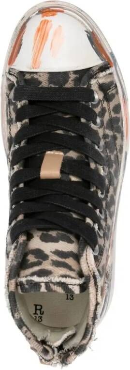 R13 Low-Top Sneakers Kurt Sneakers in bruin