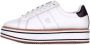 Ralph Lauren Sneaker Amelia in leer met plateau White Dames - Thumbnail 19