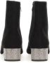 René Caovilla Boots Rhinestone-Embellished Ankle Boots in zwart - Thumbnail 2