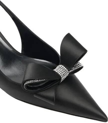 René Caovilla Sandalen Bow Slingback 50 in zwart