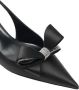 René Caovilla Sandalen Bow Slingback 50 in zwart - Thumbnail 2