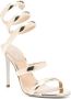 René Caovilla Sandalen Cleo Gold Mirror Sandal 105 in goud - Thumbnail 2
