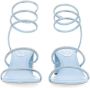 René Caovilla Sandalen "Cleo" Sandal in blauw - Thumbnail 2