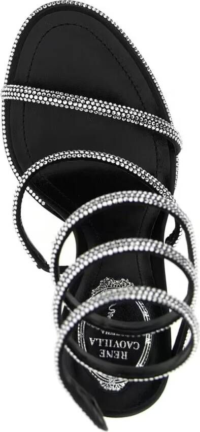 René Caovilla Sandalen 'Cleo' Sandals in zwart
